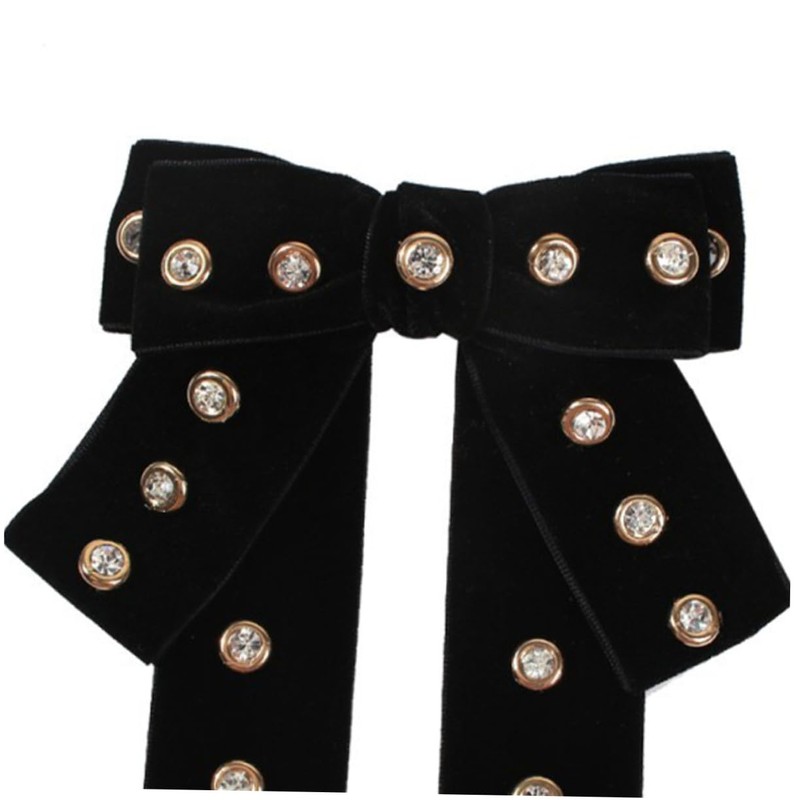 COLLBATH Creative Bow Tie Automatic Hair Clip for Women Durable