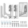 Demimy Cabinet Door Mount Kit for Pull-Out Trash Cans, Organizers