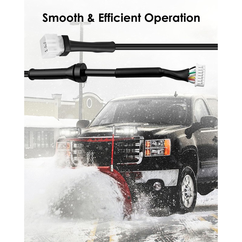BOQNZN Snow Plow Controller Cable Fit for Western Fisher Cab