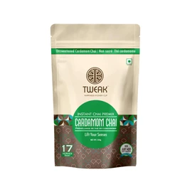Tweak Cardamom (Elaichi Chai) | Instant Premix 250g, Unsweetened, 17 serves