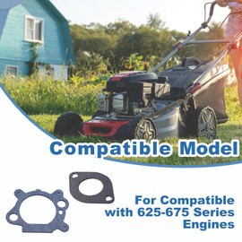 AUMEL 8pcs Carburettor Gaskets for 625. 675 Series Engines for 272653 795629 272653S Carburettor Gasket + Air Intake Gasket