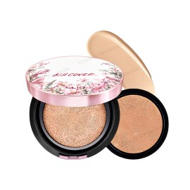 Clio [CLIO]Kill Cover Fixer Cushion Set(+Refill) SPF 50+,  3 Colors, US Seller, *GIFT - 04 Ginger