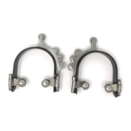 AJ Tack Wholesale Horizontal Rowels Bumper Spurs - Mens