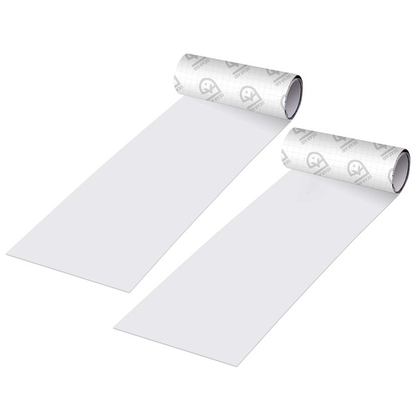 GEAR AID Tenacious Tape Ripstop Repair Tape for Fabric and Vinyl, 3” x 20”, Off-White, 2 Pack, Clear, Model:10646