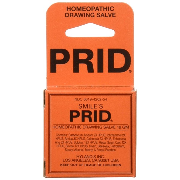 Hyland's Homeopathic Pride Drawing Salve, 18 Gram - Pack of 2.