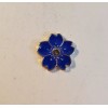 Unbranded Blue Flower Magnetic Needle Minder Cross Stitch Embroidery |