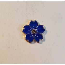 Unbranded Blue Flower Magnetic Needle Minder Cross Stitch Embroidery | Cover Holder