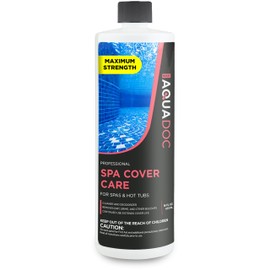 AquaDoc Hot Tub Cover Protector - Spa Cover Cleaner and Protectant for Dirt, Grime & Odors - Hot Tub Care Solution - Made in USA - 16oz