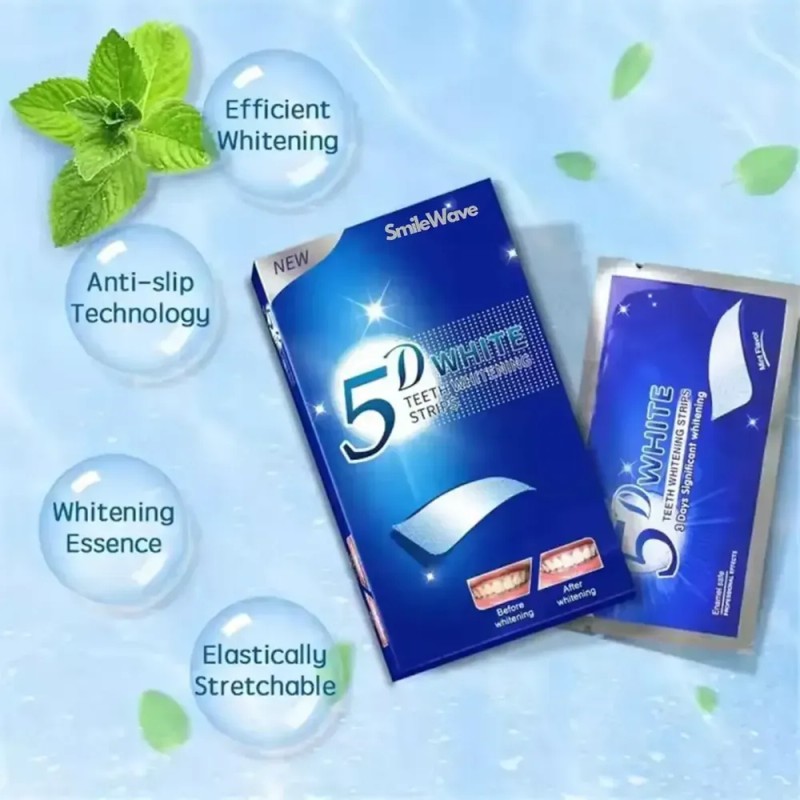 Tiras 3d White Blanqueadoras Dentales