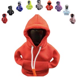 Car Gear Shift Cover, Funny Gear Shift Knob Shirt Sweater,Vivid Gear Shift Knob Hoodie for Car Decorations & Protections,Universal Car Interior Accessories Shift Cover Fits Car Truck SUV (Orange)