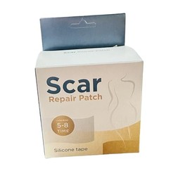 Silikonpflaster für Narben, Wiederverwendbares Silikon Narbenpflaster, Narbenentfernungsblätter für Narben Durch C-Sektion, Operationen, Verbrennungen, Keloid, Medikamentenfrei (4cmx300cm Rolle)