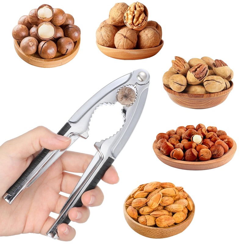 Nut & Lobster Cracker, Stainless Steel Seafood Crackers Nut Cracker
