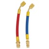 2Pcs Air Conditioning Adapter Brass R134A to R12 1/4 SAE