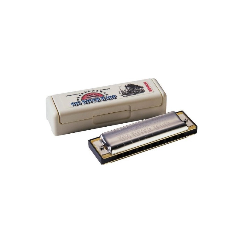 Big River Harp MS Harmonica in Chrome - Key of