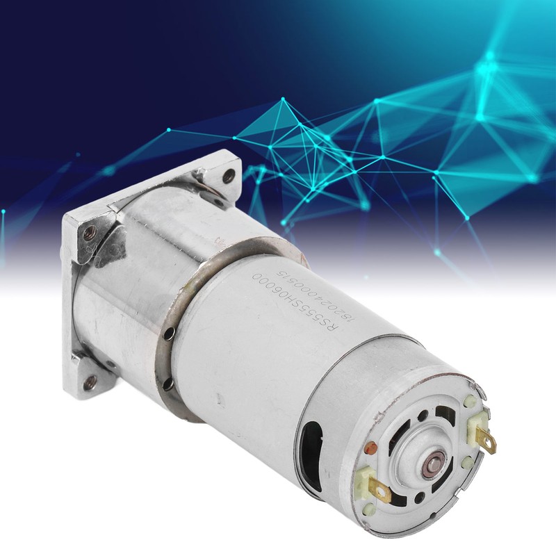 DC Gear Motor Eccentric Shaft CW CCW Self Locking Brass
