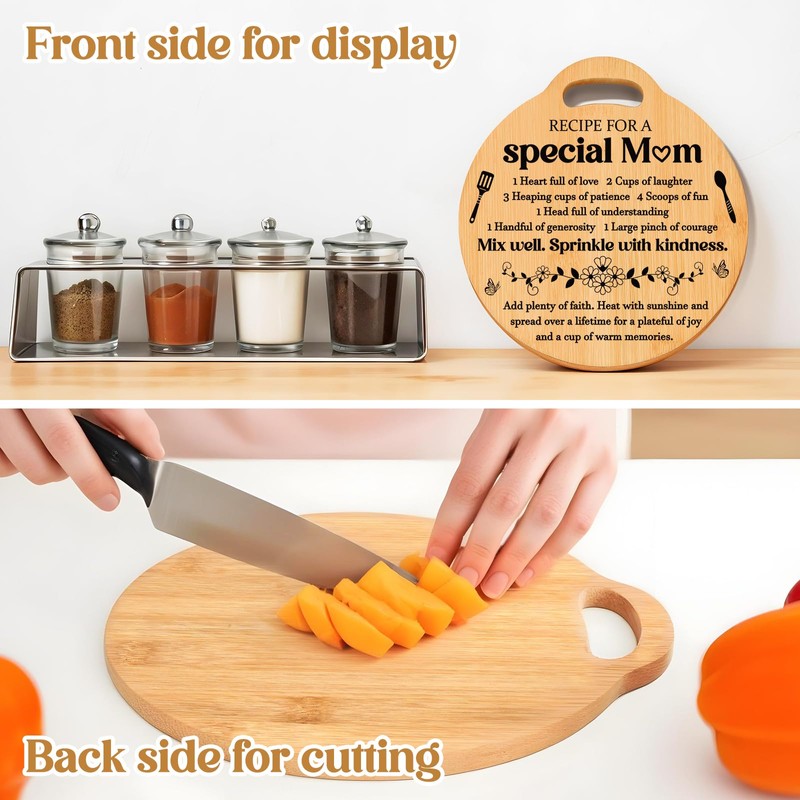 New Home Gifts, House Warming Gifts New Home-Engraved Bamboo Cutting