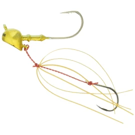 Ecogear Oval Tenya L Hook No. 6 T12 Gold Green Glow