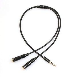 UbiBot Audio Jack Splitter GS1/SP1 Device, Stereo Headphone Audio Male to 2 Female, Splitter, Cable Adapter, Plug Jack,3.5mm Plug to 3.5mm Socket