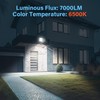 Simple Deluxe 2 Pack LED Flood Lights Outdoor, 70W 7000LM