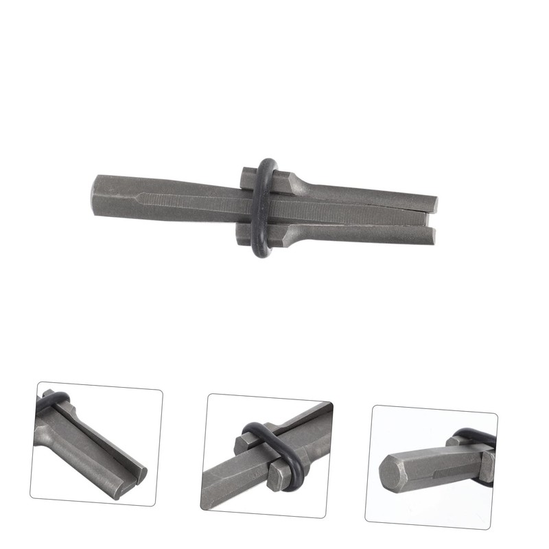 Tofficu 2 pcs Stone Splitter Wedge Shims for Concrete Marble