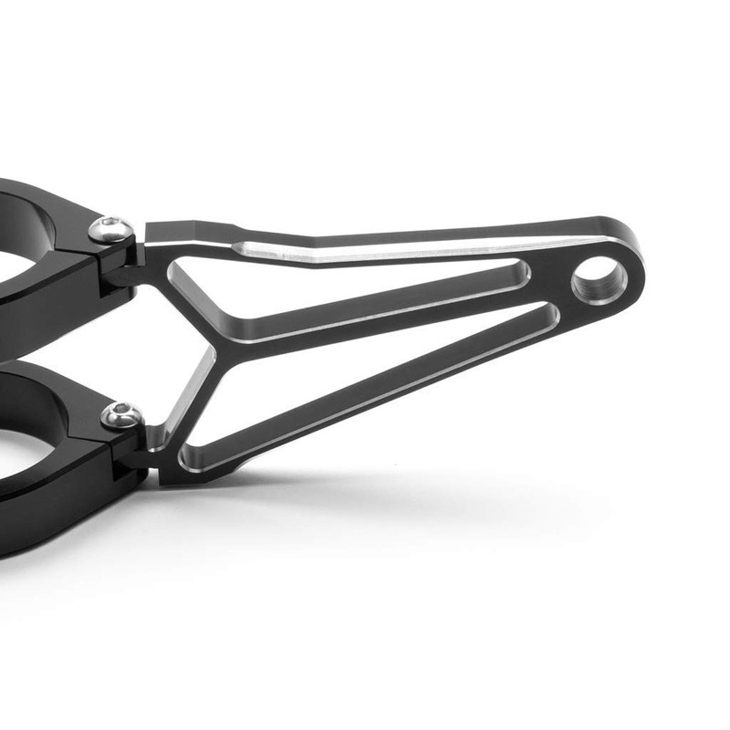 Motorbike Headlight Brackets 34-35mm Fork Mounted Razor Style Aluminium