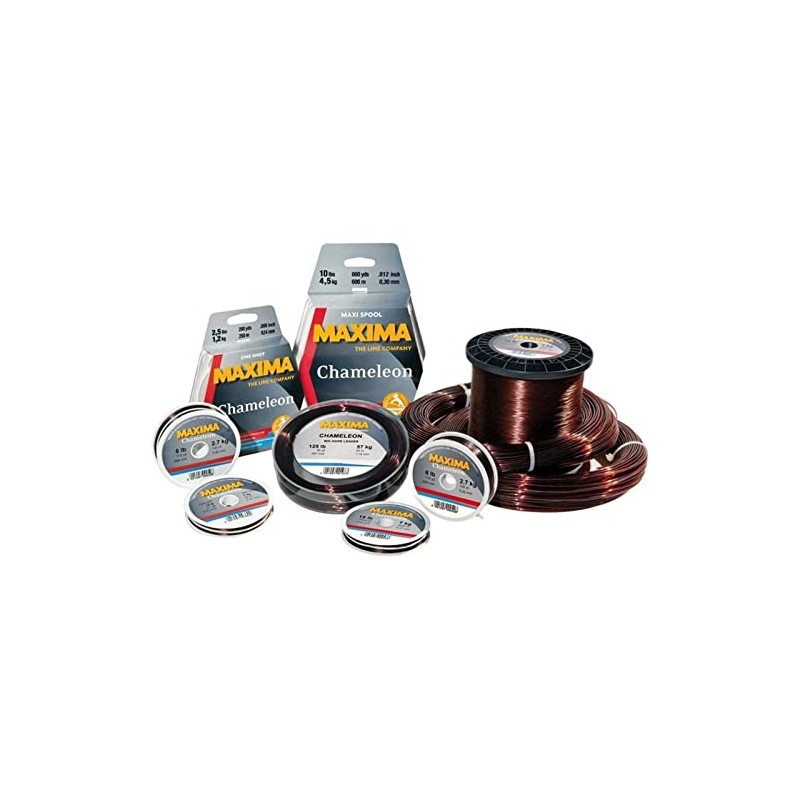Sunset MAXIMA ONE SHOT 15LB CHAMELEON Brown, 200m