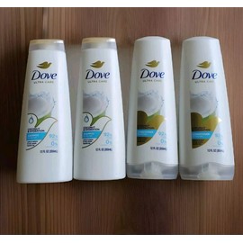Dove Lot 4. Dove Ultra Care Coconut Hydration Shampoo Conditioner Dry Hair 12 floz Ea