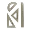 STAEDTLER College Combination Set - Triangle, Protractor & Ruler Set,