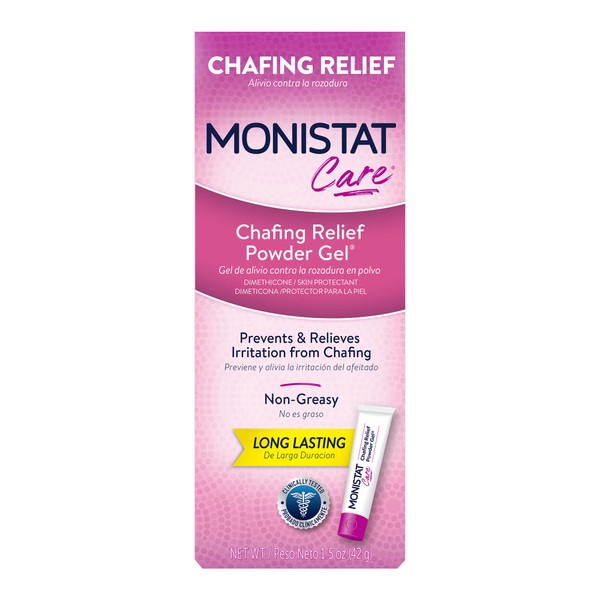 Monistat Monistat Chafing Relief Powder Gel, Anti-Chafe Protection, Fragrance Free