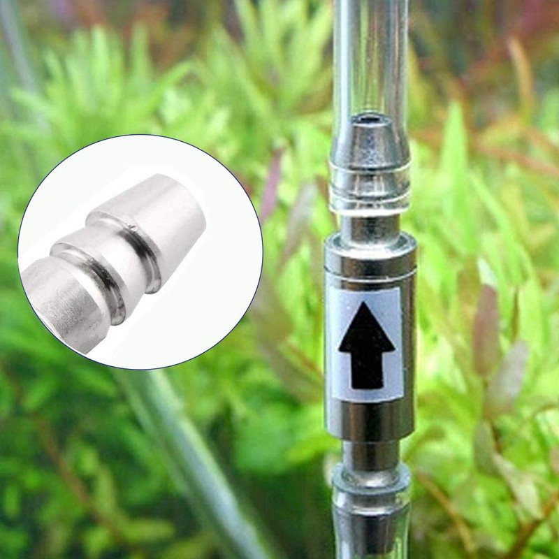 2 PCS Stainless Steel One Way Check Valve,Air CO2 Line