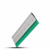 Ergonomic Aluminum Screen Printing Squeegee Silver Aluminum Handle Rubber Blade