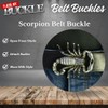Scorpion Mens Belt Buckle - Replacement Buckle - For Belt's
