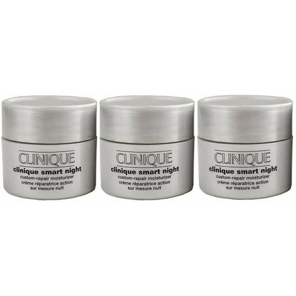 Clinique Lot 3 Clinique Smart Night Custom-Repair Moisturizer Dry/Combinatio