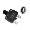 Fuzbaxy 5PCS 15Amp Circuit Breakers with Push Button Reset 32VDC,AC125-250V