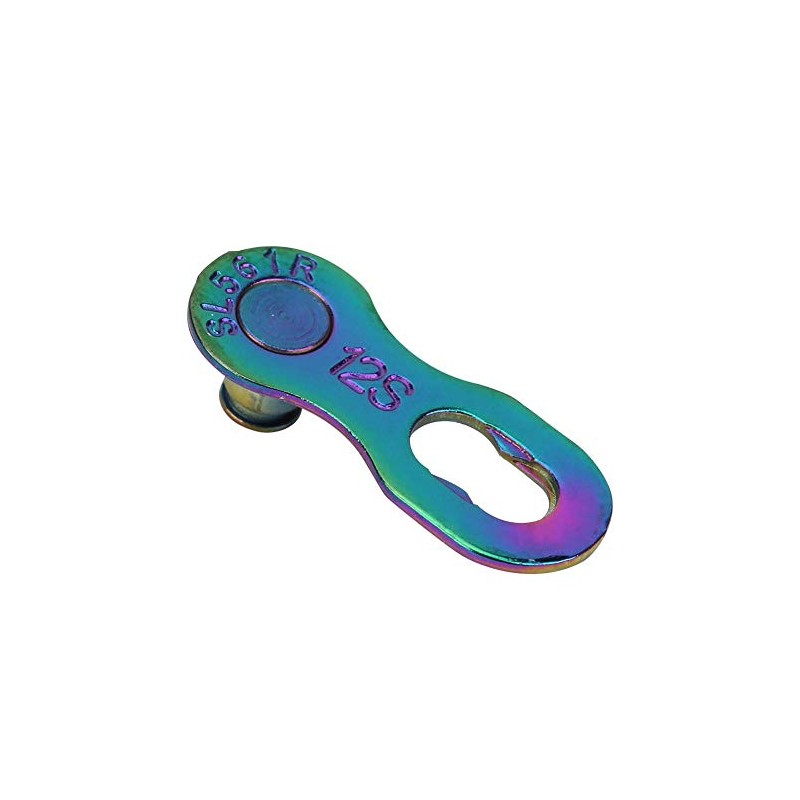 VGEBY Bicycle Chain Links, Steel, Colourful, Missing Link Connector, 12