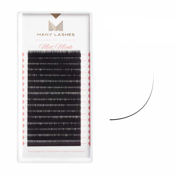 MANY BEAUTY False Eyelash Cluster, Volume Eyelashes "Mat Mink" -