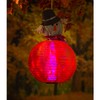 Evergreen Flag Beautiful Autumn Scarecrow Beaming Buddies Collapsible Lantern Décor