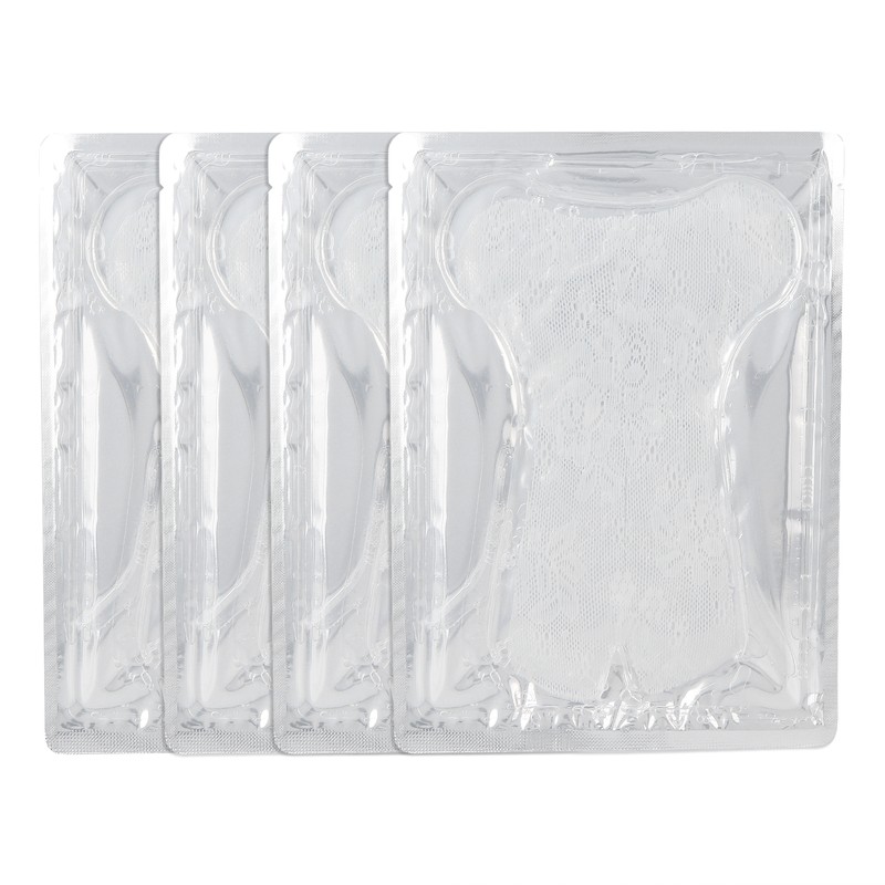 4Pcs Private Parts Mask Melanin Removal Moisturizing Lace Patch Feminine