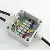LWLWA Junction Box ABS, White IP66 Waterproof Junction Box, Outdoor