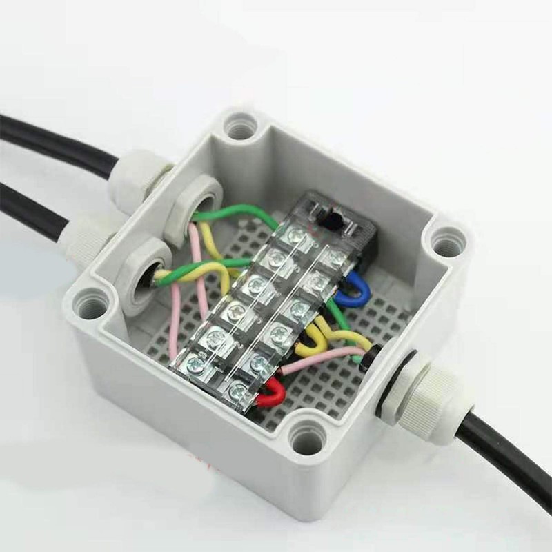 LWLWA Junction Box ABS, White IP66 Waterproof Junction Box, Outdoor