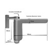Achkey Door Closer Automatic Door Recliner Interior Door for Room