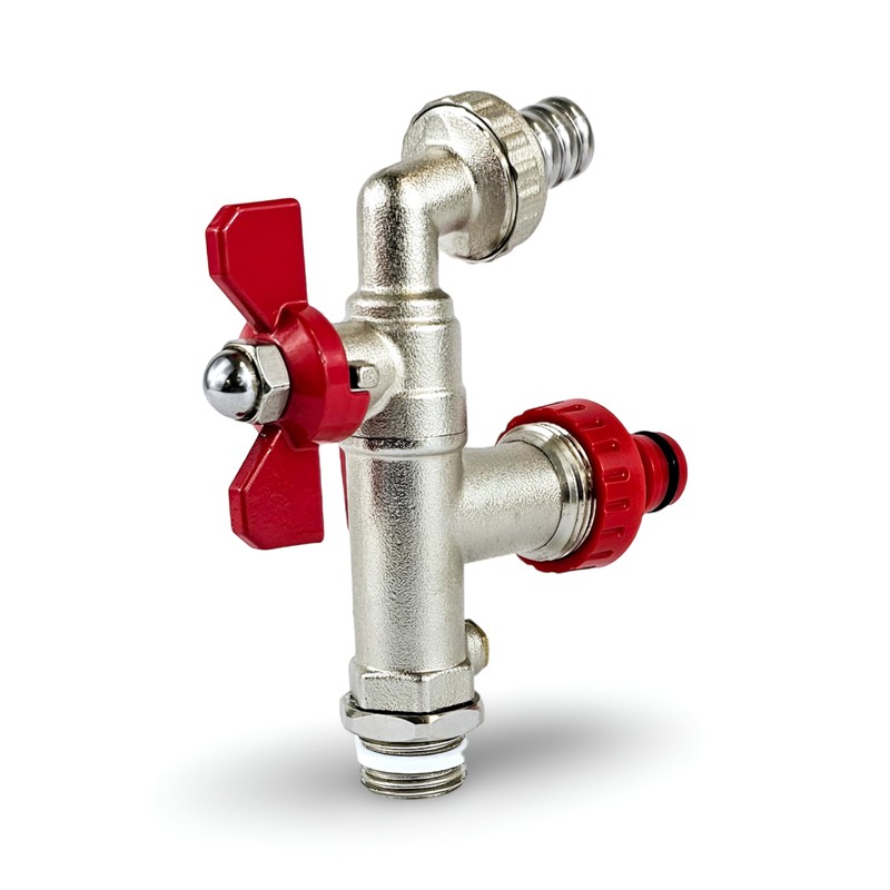 Wärmer System Outside Wall Mounted 1/2 inch Garden Tap with
