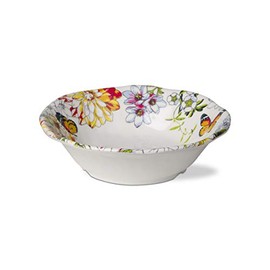 tag Bloom Butterfly Flower Melamine Bowls Set of 4 Multicolor
