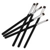 IWOWHERO 6pcs Makeup Brush Eyebrow Brush Makeup Keychain Wild Eyebrow