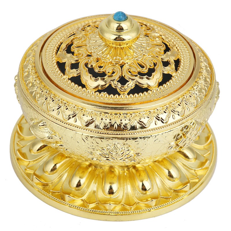 Incense Burner Smoke Backflow Ceramic Glaze Censer Cone Holder Home