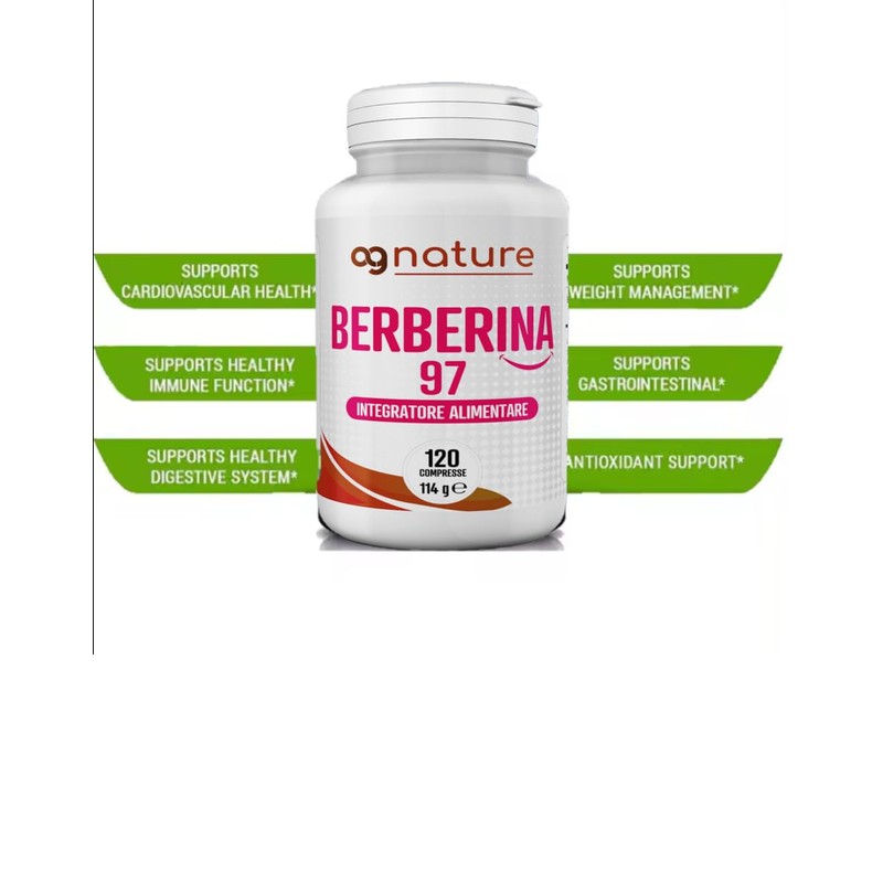AG nature Berberina HCL 500 mg 120 Tablets - Natural