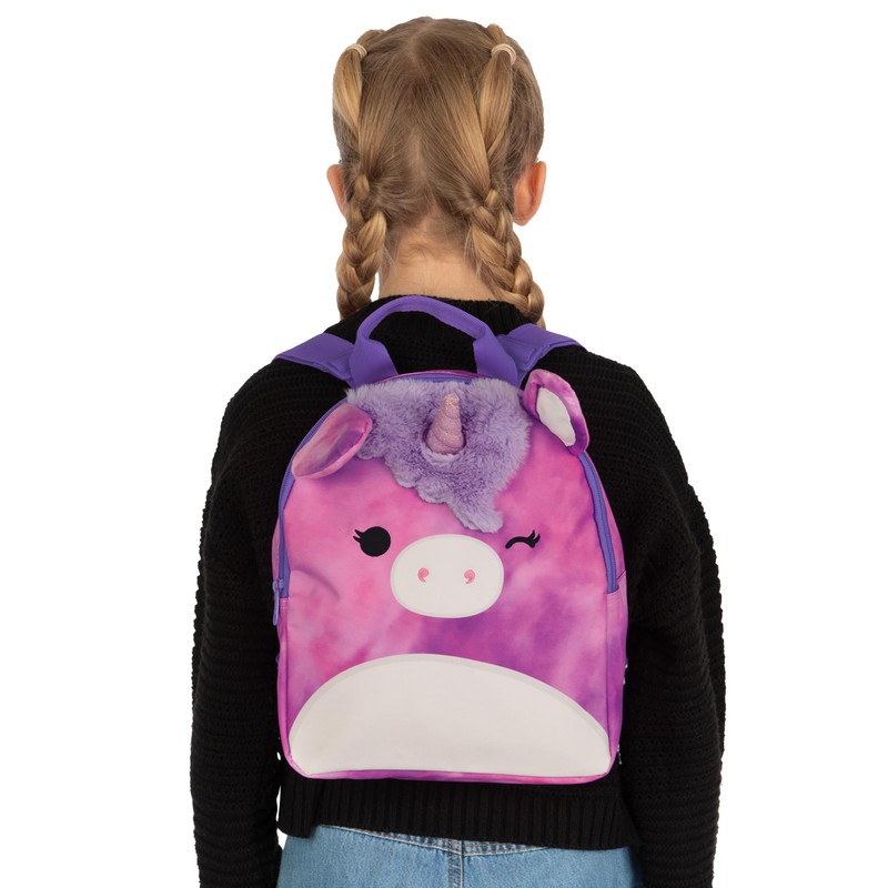 Squishmallows Kindergartenrucksack Mädchen, Lola The Unicorn Schulrucksack, Süßer Mädchen Rucksack,