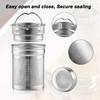 Tea Infuser Basket with Lid by Sivaphe, Large Tea Strainer