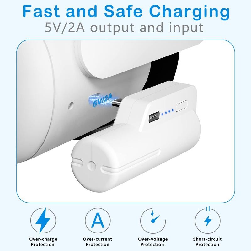 Battery Pack for Oculus Quest 2, 5000mAh Head Strap Battery