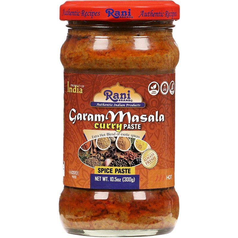 Rani Garam Masala Curry Spice Paste 10.5oz (300g) Glass Jar,